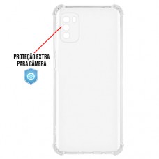 Capa Silicone TPU Antishock Premium para Xiaomi Poco M3 - Transparente